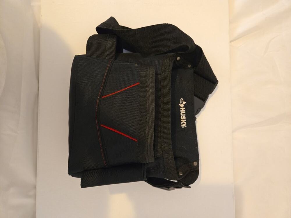 Husky Tool Belt Pouch with Adjustable Strap